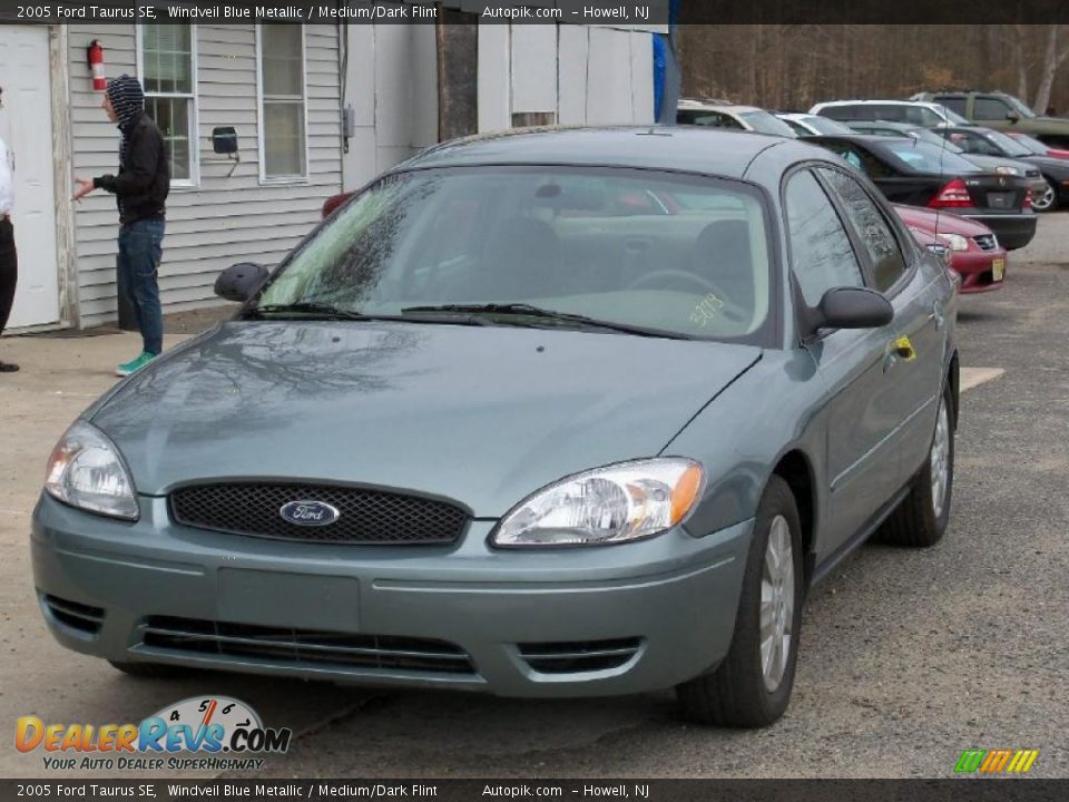 2005 Ford Taurus SE Windveil Blue Metallic / Medium/Dark Flint Photo #3