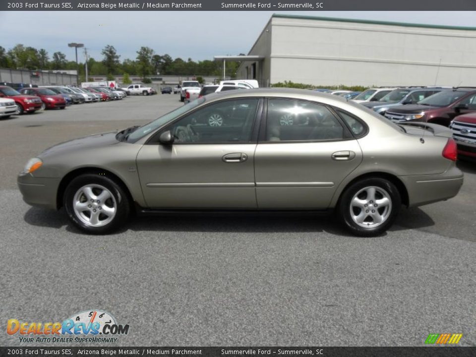 Arizona Beige Metallic 2003 Ford Taurus SES Photo #2