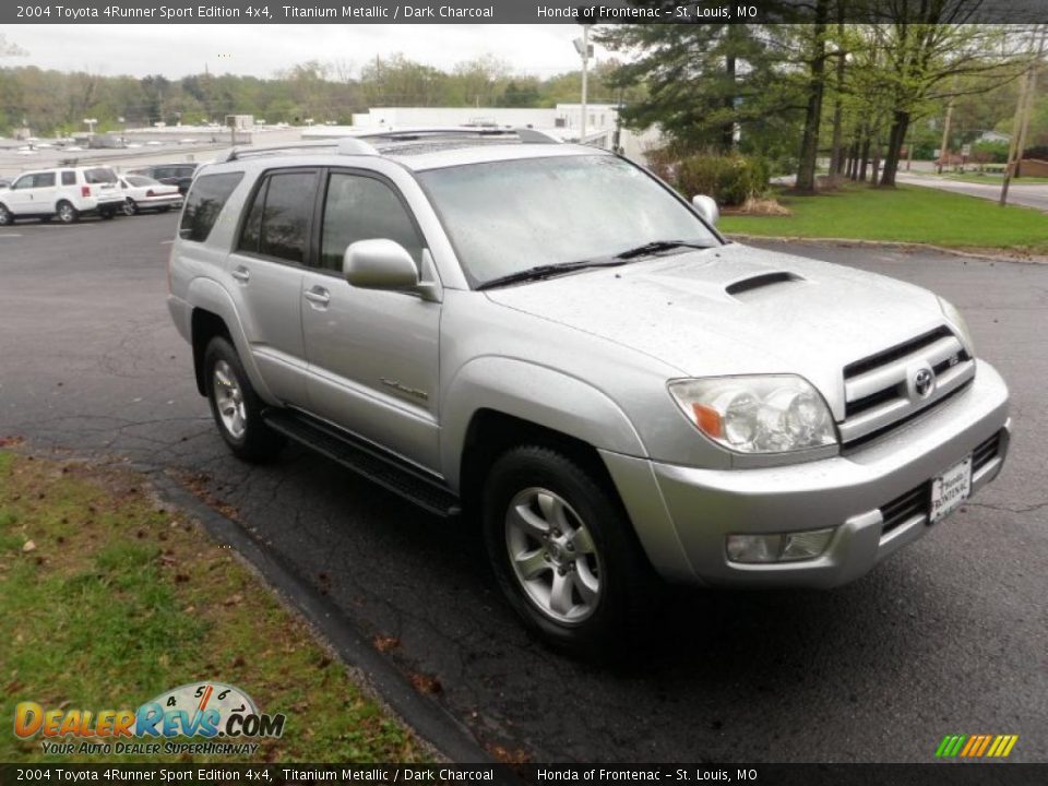 2004 Toyota 4Runner Sport Edition 4x4 Titanium Metallic / Dark Charcoal Photo #1