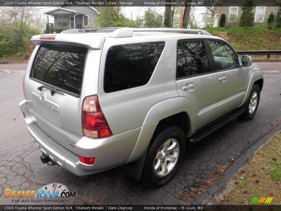2004 Toyota 4Runner Sport Edition 4x4 Titanium Metallic / Dark Charcoal Photo #3