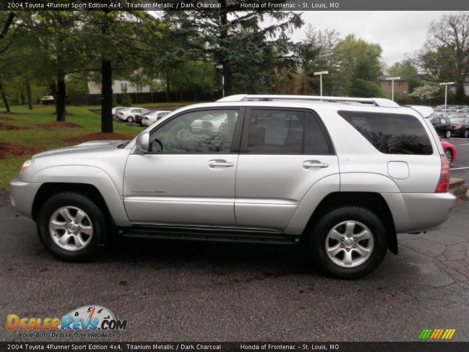 2004 Toyota 4Runner Sport Edition 4x4 Titanium Metallic / Dark Charcoal Photo #6
