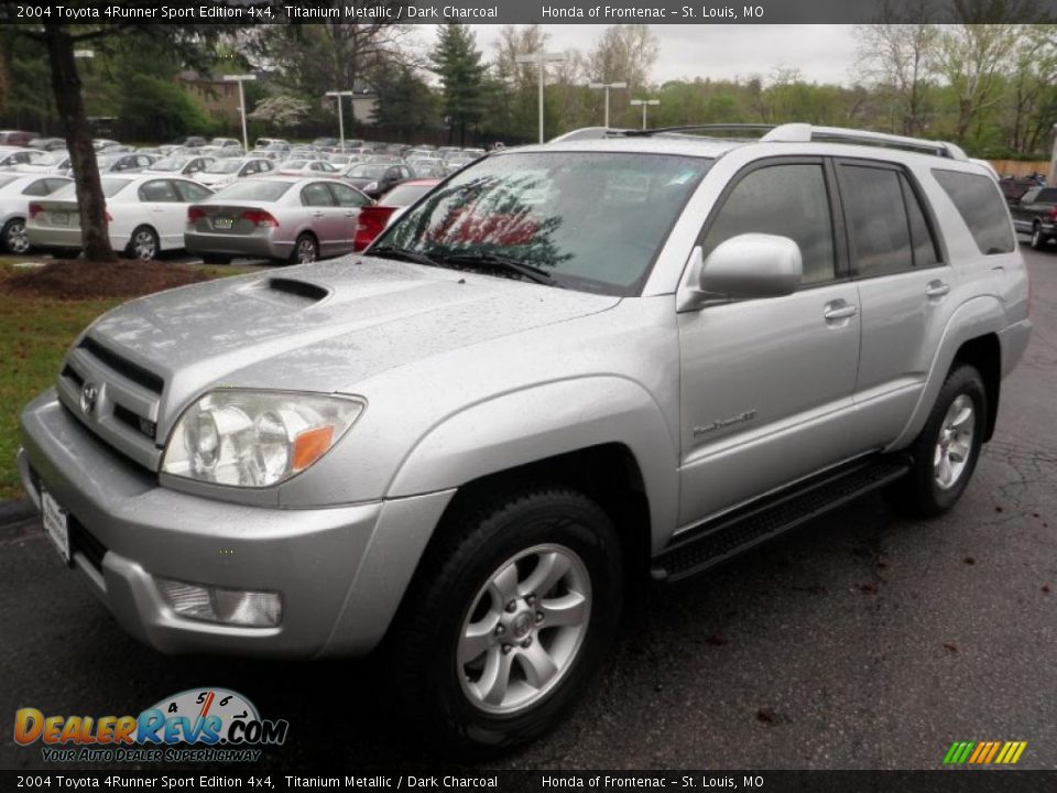 2004 Toyota 4Runner Sport Edition 4x4 Titanium Metallic / Dark Charcoal Photo #7