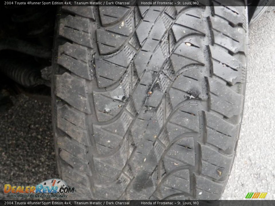 2004 Toyota 4Runner Sport Edition 4x4 Titanium Metallic / Dark Charcoal Photo #9