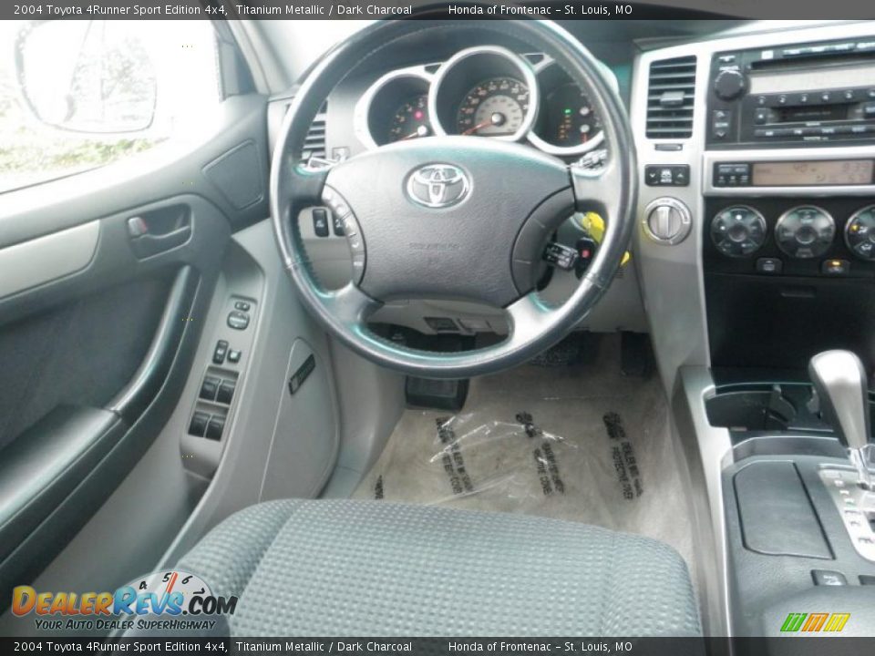 2004 Toyota 4Runner Sport Edition 4x4 Titanium Metallic / Dark Charcoal Photo #11