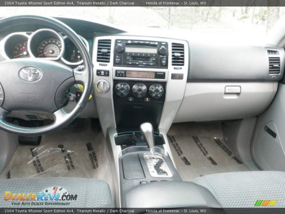 2004 Toyota 4Runner Sport Edition 4x4 Titanium Metallic / Dark Charcoal Photo #12