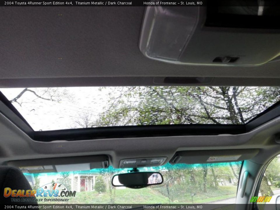 2004 Toyota 4Runner Sport Edition 4x4 Titanium Metallic / Dark Charcoal Photo #18