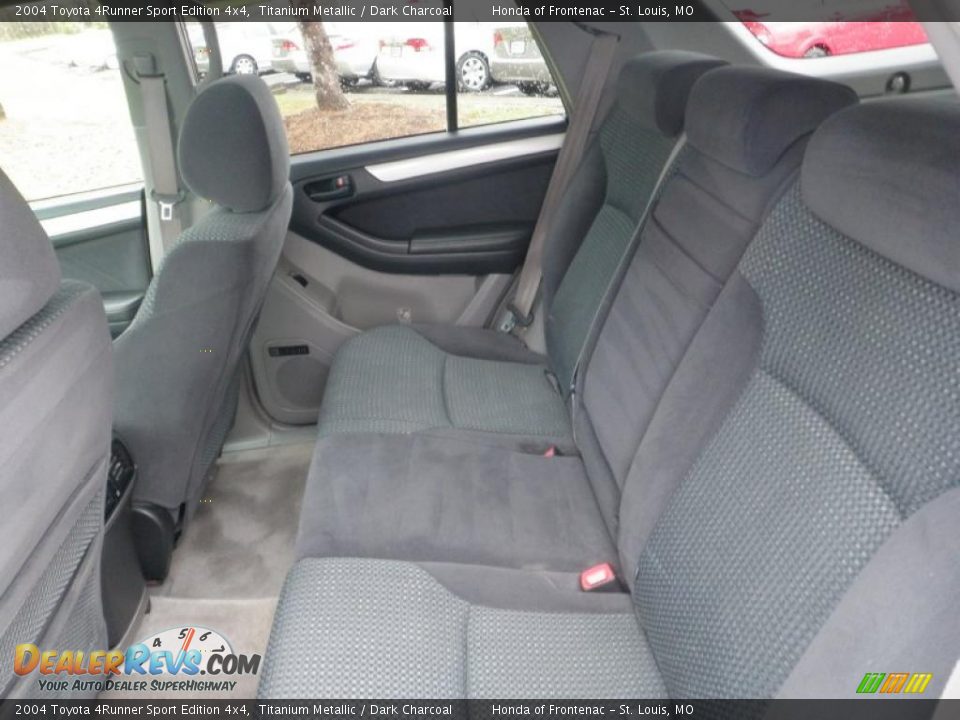 2004 Toyota 4Runner Sport Edition 4x4 Titanium Metallic / Dark Charcoal Photo #19