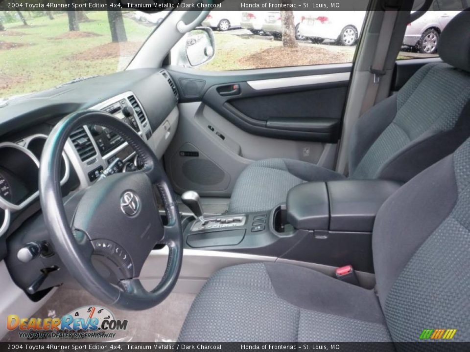 2004 Toyota 4Runner Sport Edition 4x4 Titanium Metallic / Dark Charcoal Photo #20