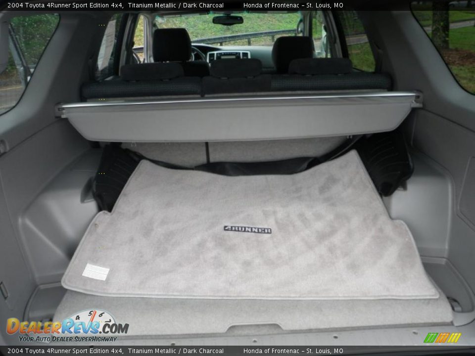 2004 Toyota 4Runner Sport Edition 4x4 Titanium Metallic / Dark Charcoal Photo #22