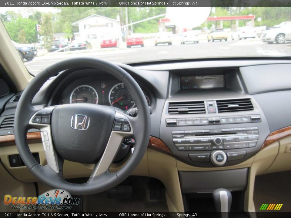 Dashboard of 2011 Honda Accord EX-L V6 Sedan Photo #14