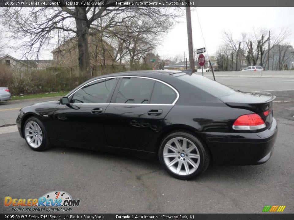 Jet Black 2005 BMW 7 Series 745i Sedan Photo #16