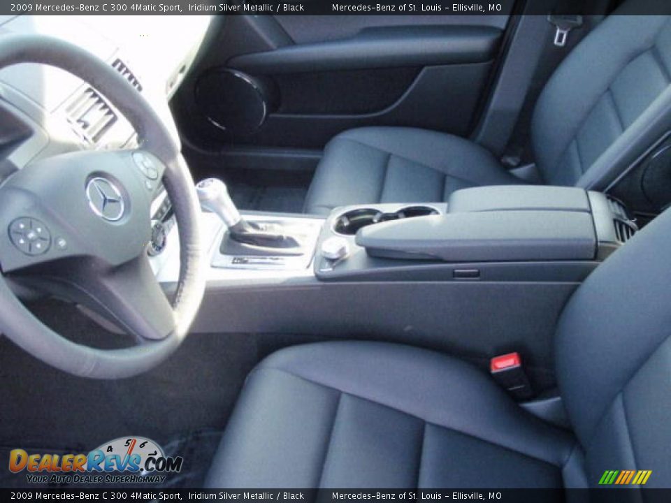 2009 Mercedes-Benz C 300 4Matic Sport Iridium Silver Metallic / Black Photo #7