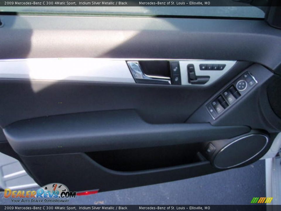 2009 Mercedes-Benz C 300 4Matic Sport Iridium Silver Metallic / Black Photo #8