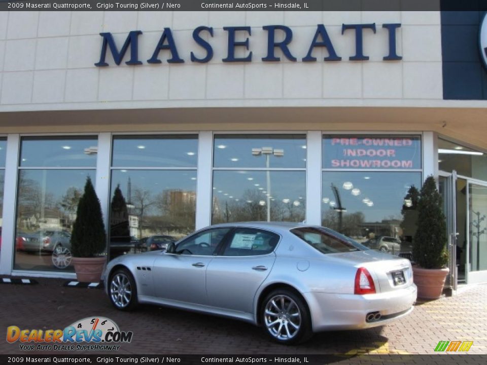 2009 Maserati Quattroporte Grigio Touring (Silver) / Nero Photo #1