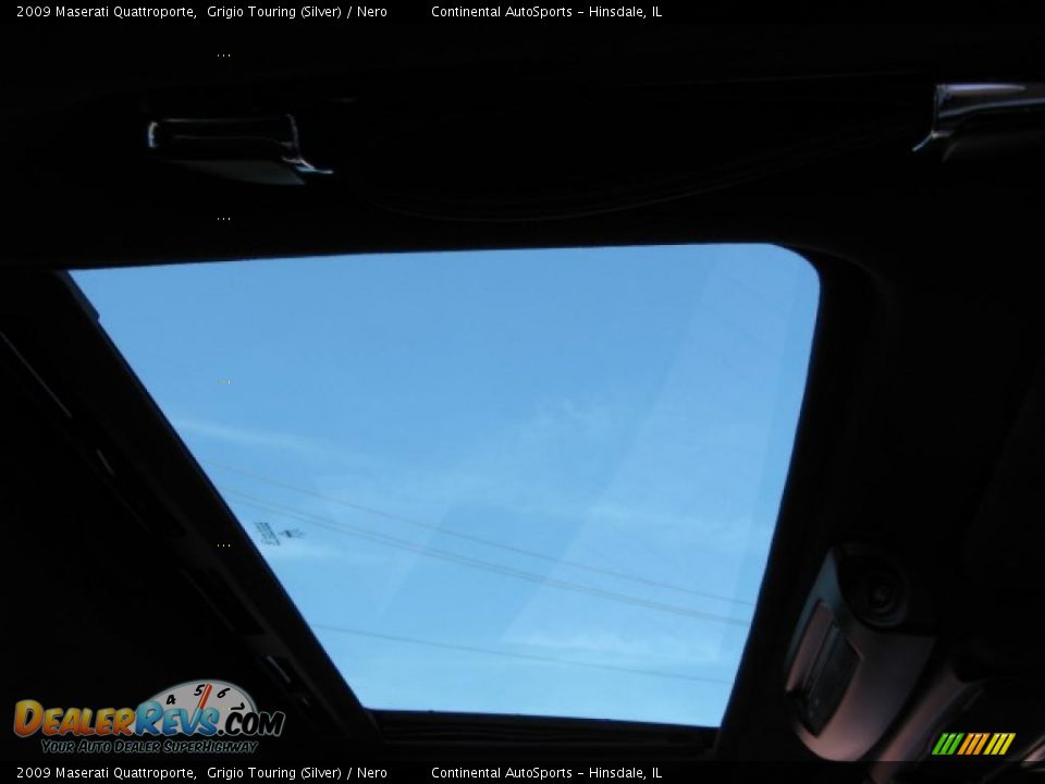 2009 Maserati Quattroporte Grigio Touring (Silver) / Nero Photo #6