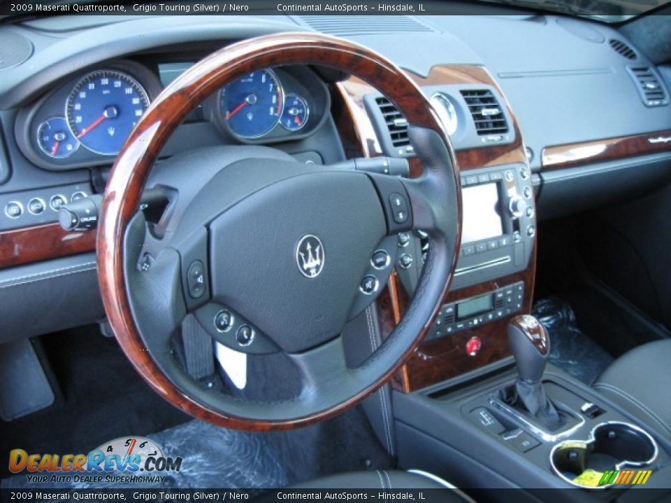 2009 Maserati Quattroporte Grigio Touring (Silver) / Nero Photo #7