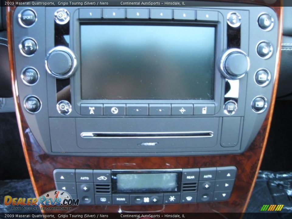 2009 Maserati Quattroporte Grigio Touring (Silver) / Nero Photo #9