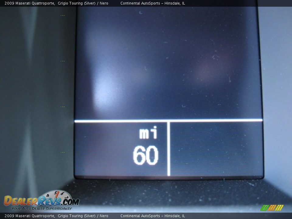 2009 Maserati Quattroporte Grigio Touring (Silver) / Nero Photo #11