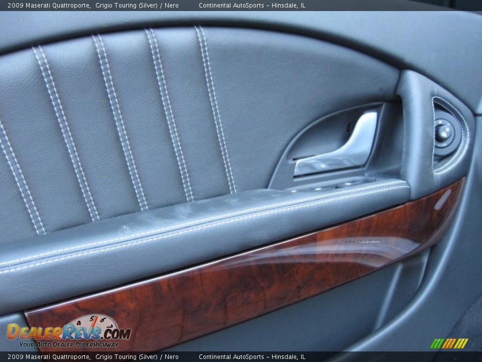2009 Maserati Quattroporte Grigio Touring (Silver) / Nero Photo #13