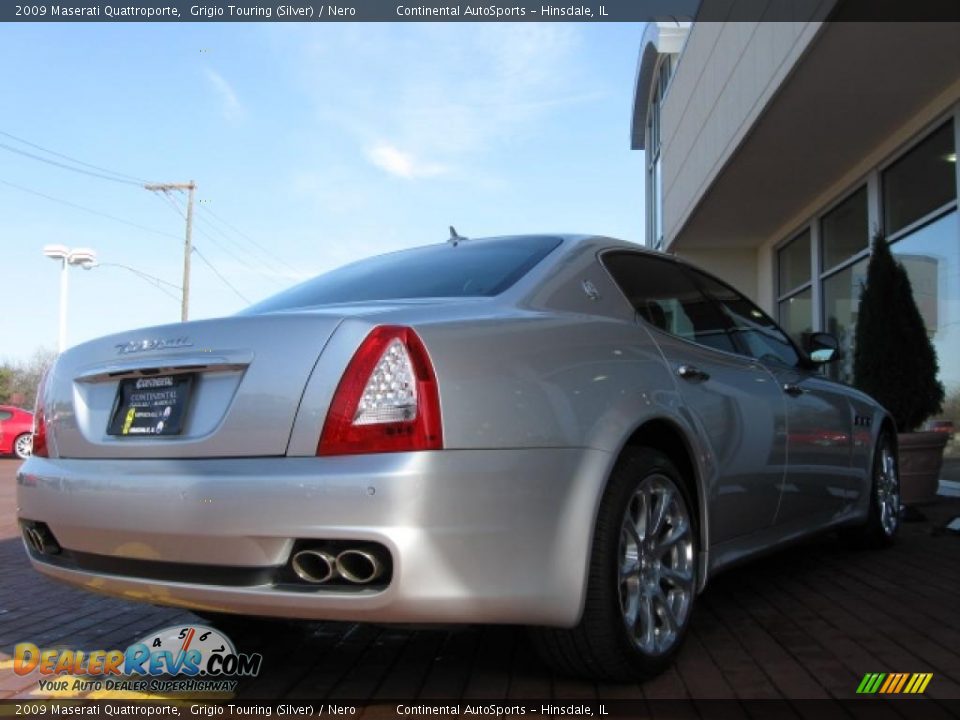 2009 Maserati Quattroporte Grigio Touring (Silver) / Nero Photo #15