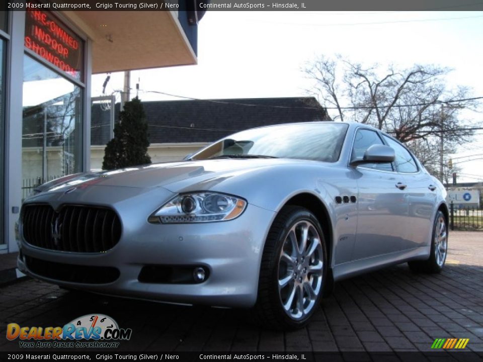 2009 Maserati Quattroporte Grigio Touring (Silver) / Nero Photo #17