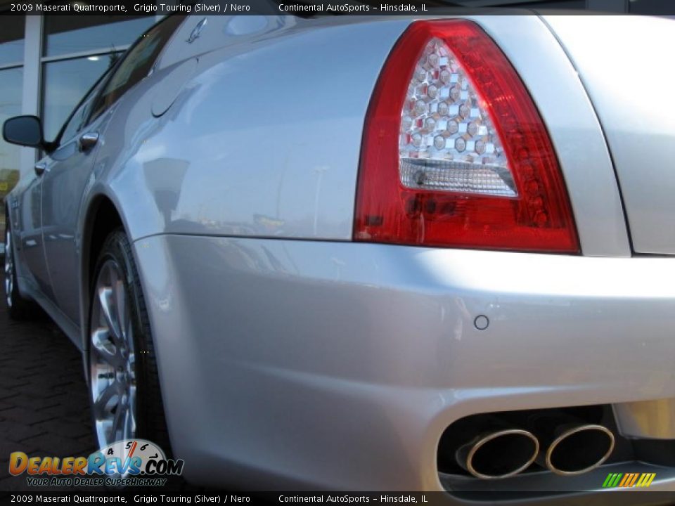 2009 Maserati Quattroporte Grigio Touring (Silver) / Nero Photo #20