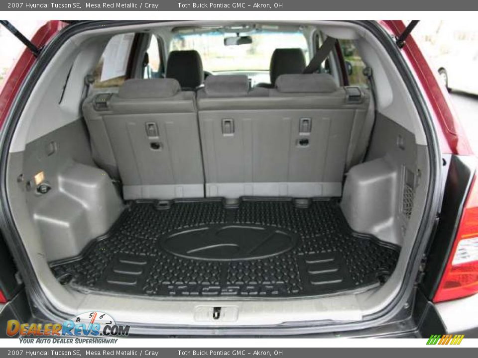 2007 Hyundai Tucson SE Trunk Photo #14
