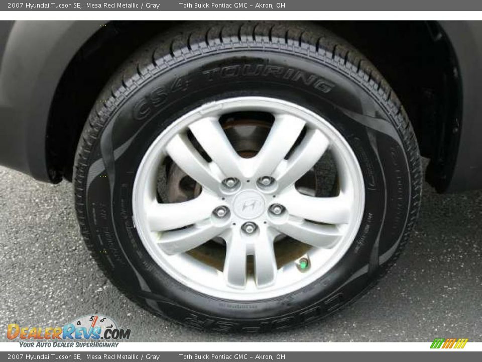 2007 Hyundai Tucson SE Wheel Photo #21