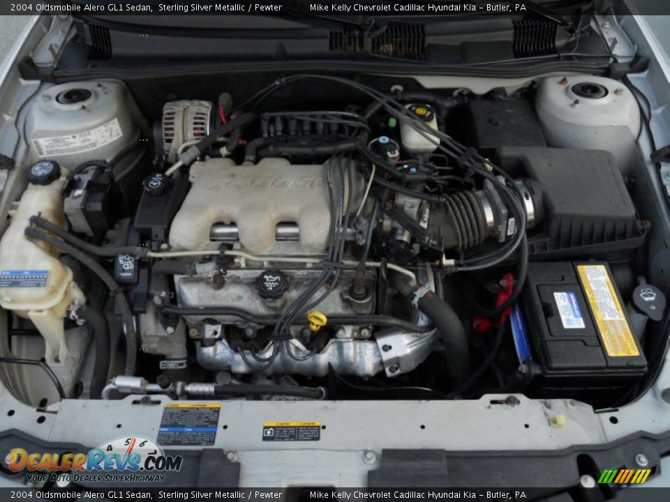 2004 Oldsmobile Alero GL1 Sedan 3.4 Liter OHV 12-Valve V6 Engine Photo #20