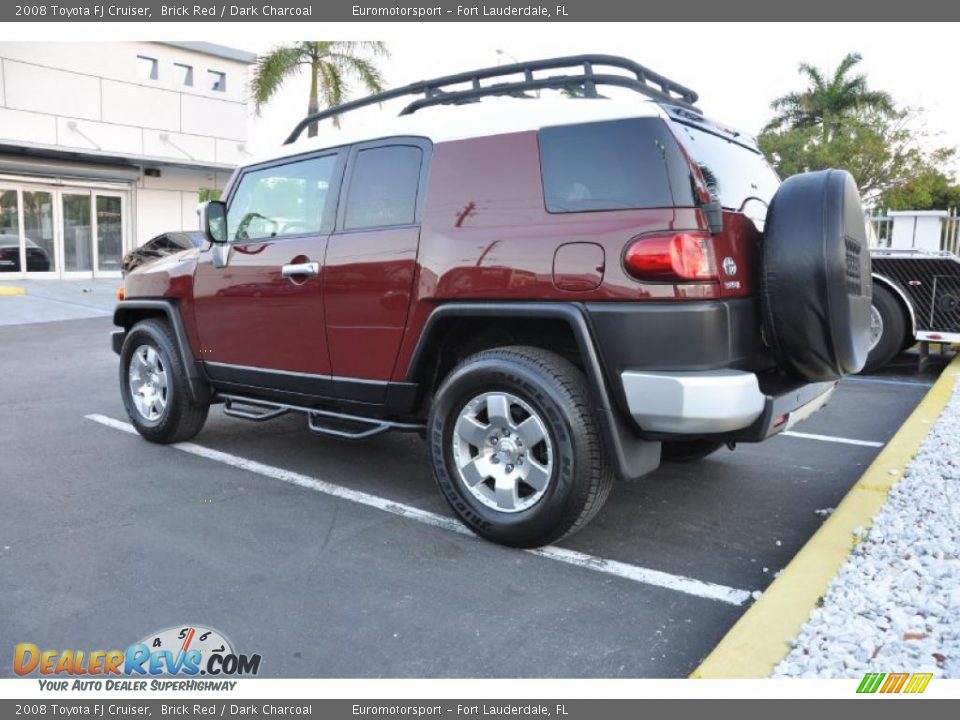 Brick Red 2008 Toyota FJ Cruiser  Photo #3