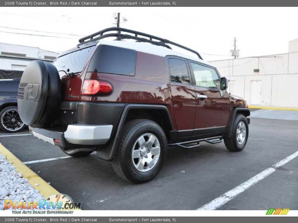 Brick Red 2008 Toyota FJ Cruiser  Photo #10