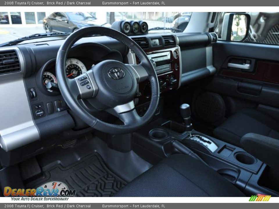 Dark Charcoal Interior - 2008 Toyota FJ Cruiser  Photo #11