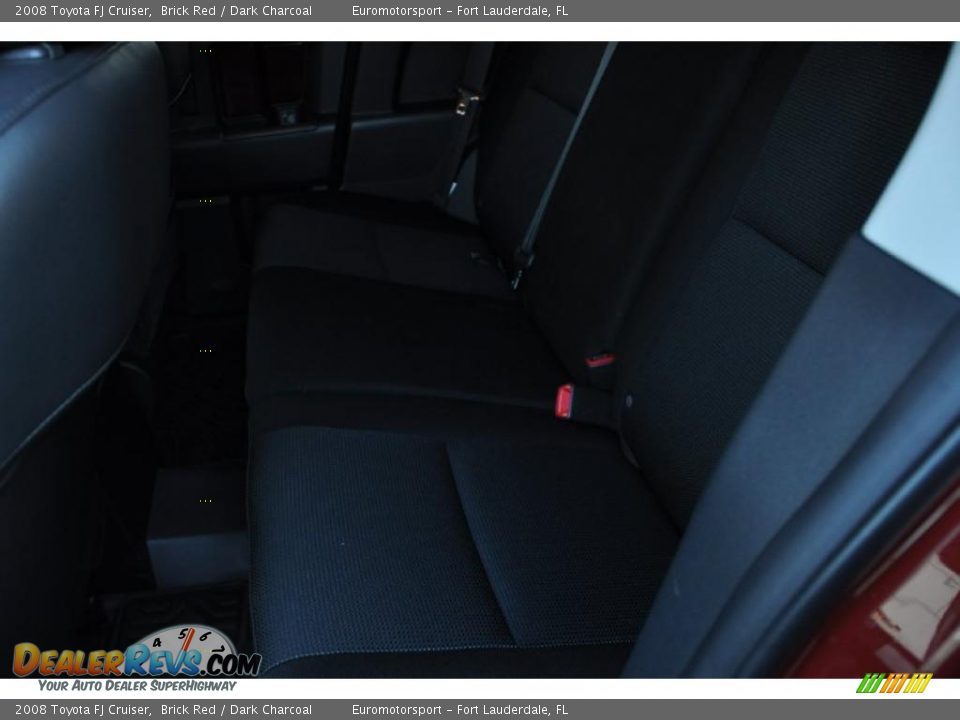 2008 Toyota FJ Cruiser Brick Red / Dark Charcoal Photo #13