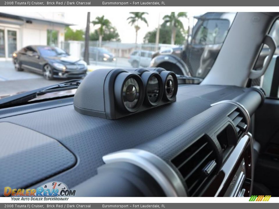 2008 Toyota FJ Cruiser Brick Red / Dark Charcoal Photo #14