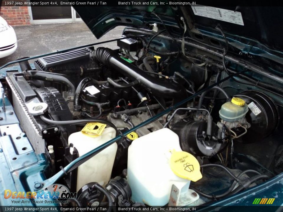 1997 Jeep Wrangler Sport 4x4 4.0 Liter OHV 12-Valve Inline 6 Cylinder Engine Photo #19