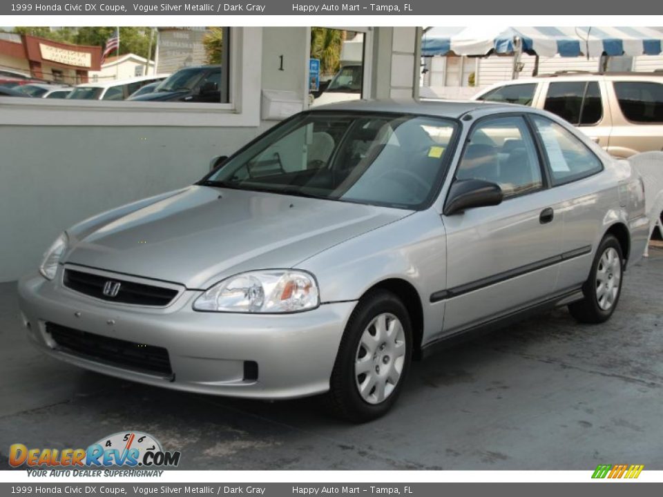 1999 Silver honda civic dx #2