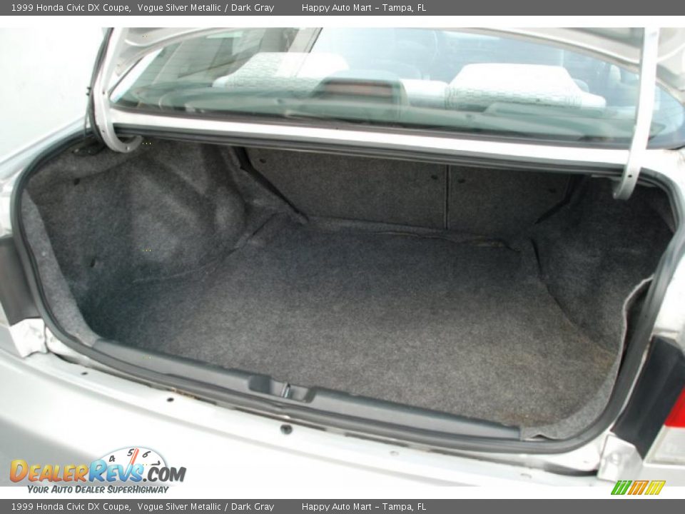 1999 Honda Civic DX Coupe Trunk Photo #26