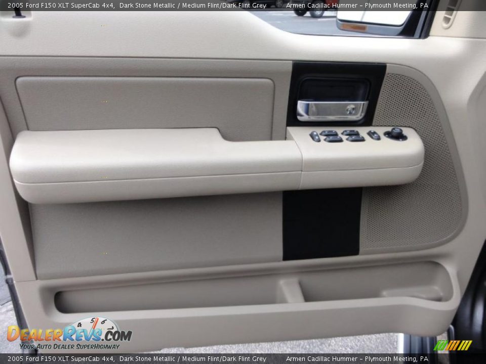 2005 Ford F150 XLT SuperCab 4x4 Dark Stone Metallic / Medium Flint/Dark Flint Grey Photo #14