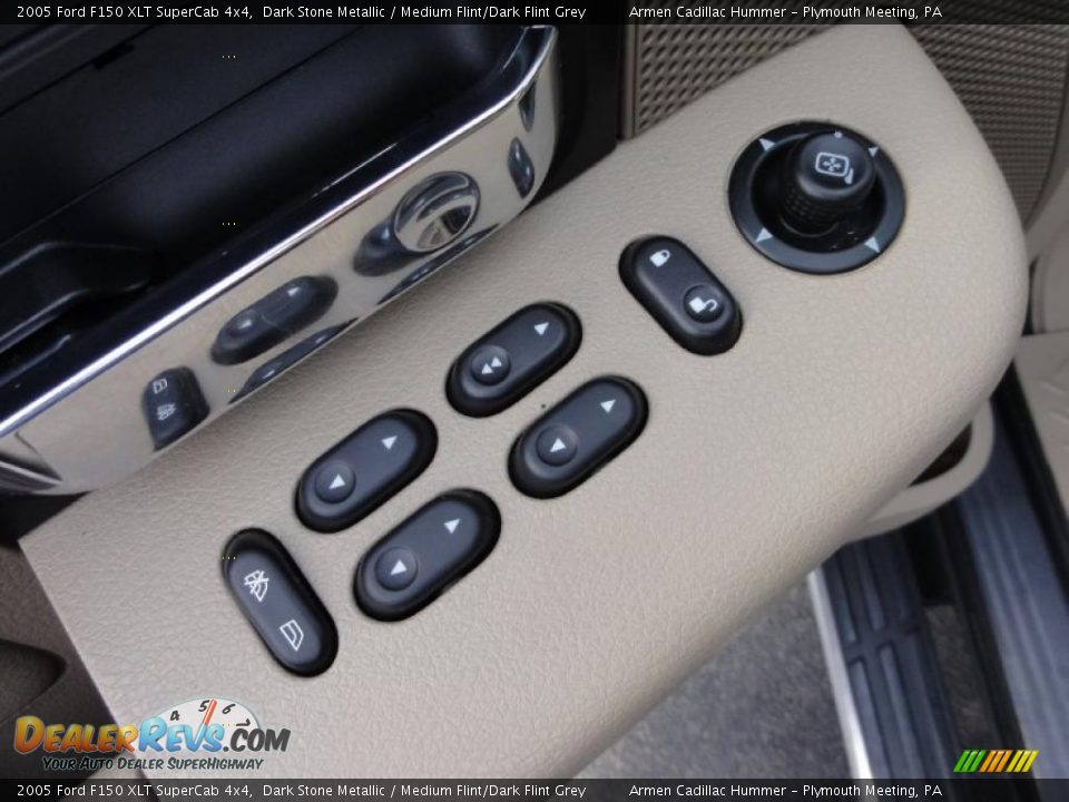 2005 Ford F150 XLT SuperCab 4x4 Dark Stone Metallic / Medium Flint/Dark Flint Grey Photo #15