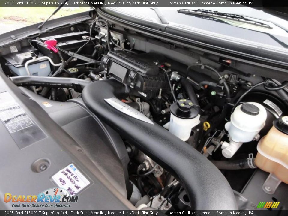 2005 Ford F150 XLT SuperCab 4x4 5.4 Liter SOHC 24-Valve Triton V8 Engine Photo #30