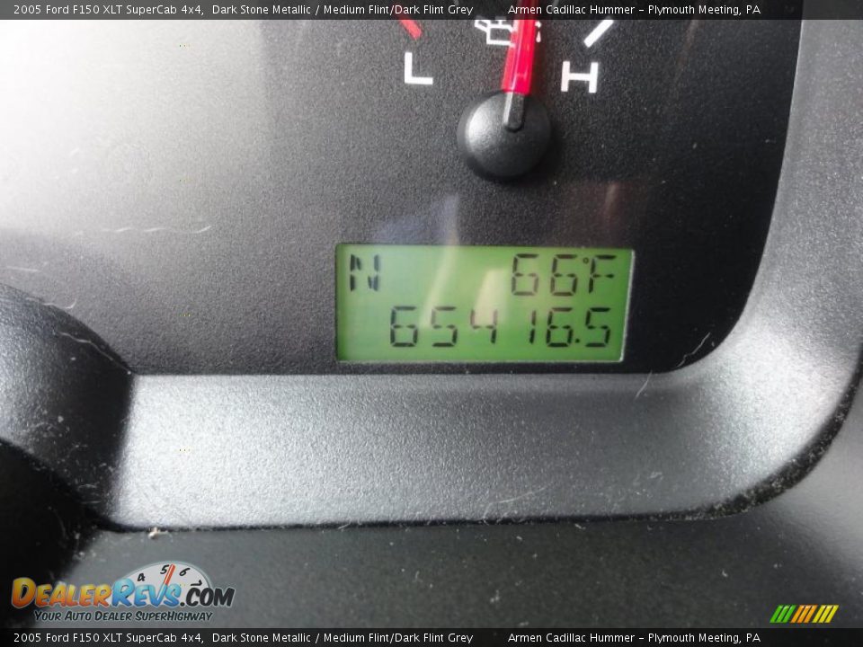 2005 Ford F150 XLT SuperCab 4x4 Dark Stone Metallic / Medium Flint/Dark Flint Grey Photo #36