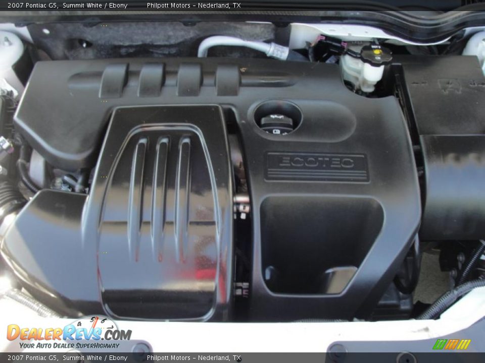 2007 Pontiac G5 Summit White / Ebony Photo #21