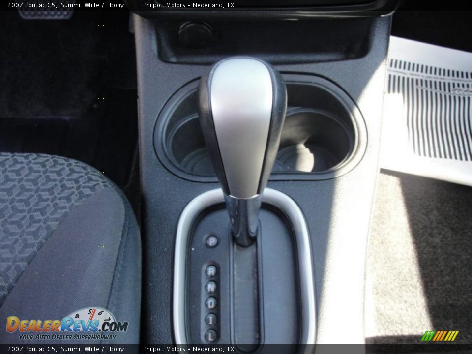 2007 Pontiac G5 Summit White / Ebony Photo #36