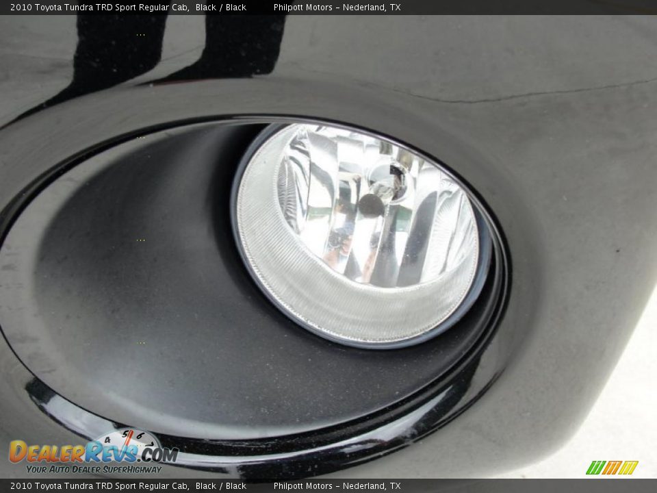 2010 Toyota Tundra TRD Sport Regular Cab Black / Black Photo #11