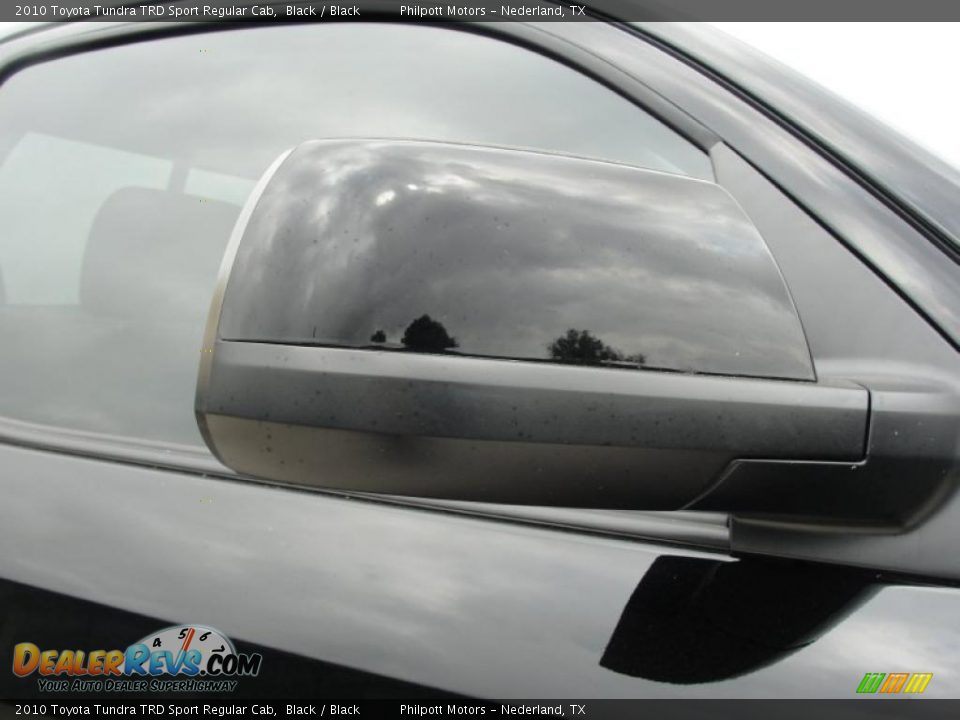 2010 Toyota Tundra TRD Sport Regular Cab Black / Black Photo #18