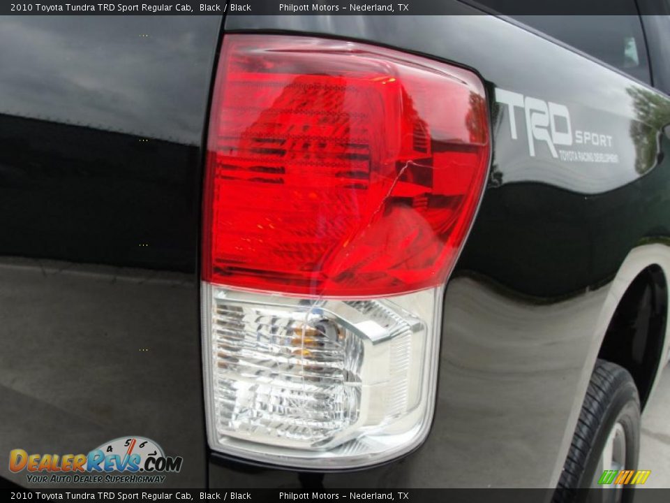2010 Toyota Tundra TRD Sport Regular Cab Black / Black Photo #21