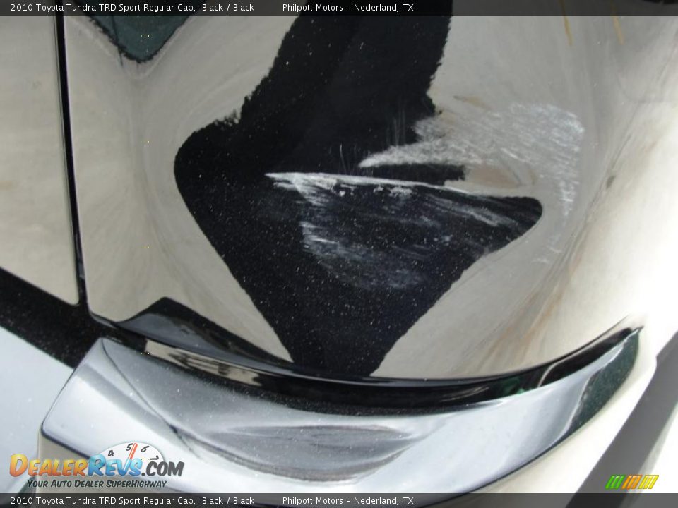 2010 Toyota Tundra TRD Sport Regular Cab Black / Black Photo #23