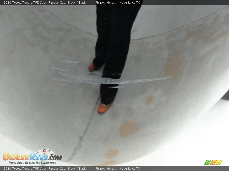 2010 Toyota Tundra TRD Sport Regular Cab Black / Black Photo #24