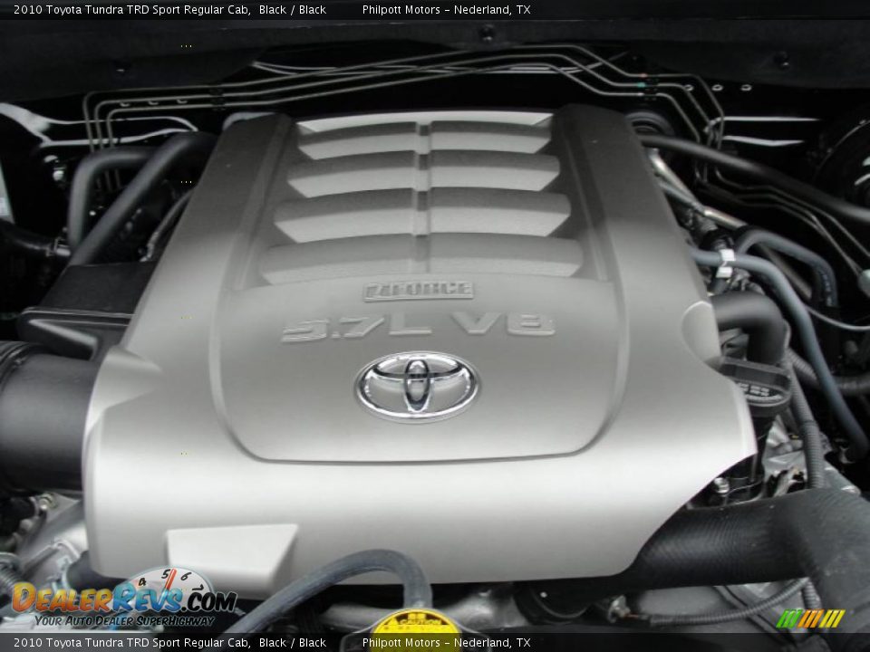 2010 Toyota Tundra TRD Sport Regular Cab Black / Black Photo #28