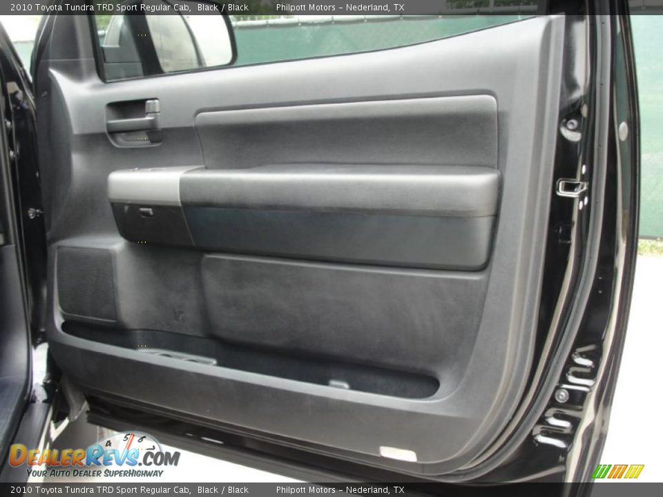 2010 Toyota Tundra TRD Sport Regular Cab Black / Black Photo #29